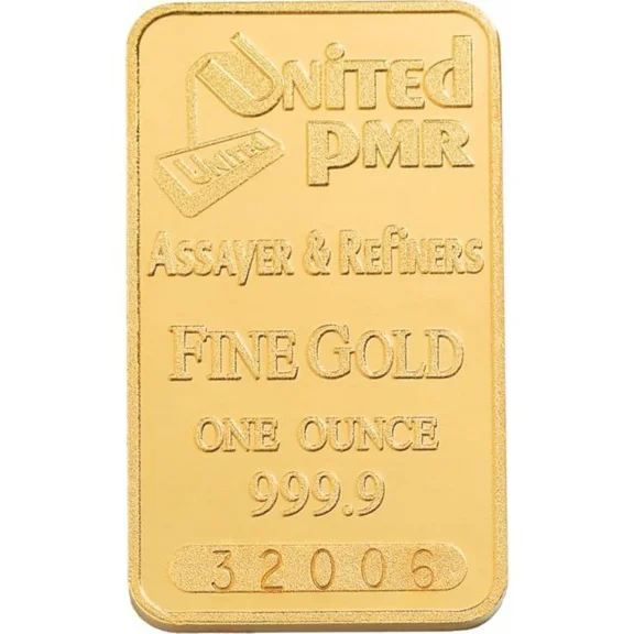Random Mint Gold Bar (Secondary Market) 1 troy oz Fine Gold, .9999, 24 Karats