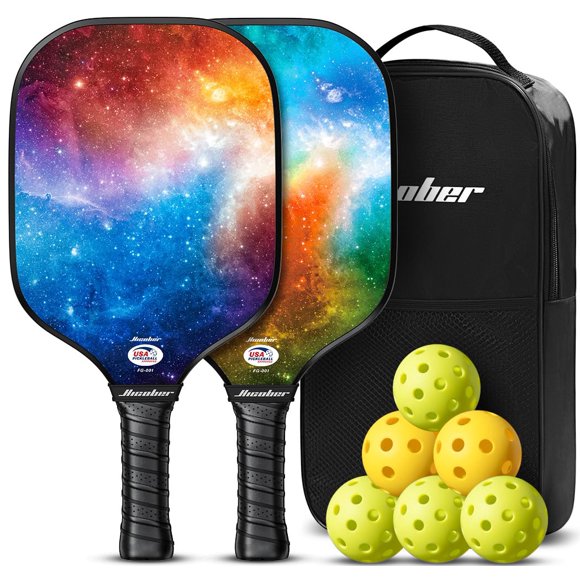 Palas de Pickleball Hicober aprobadas por USAPA – 6 pelotas