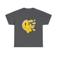 thumbnail image 2 of Flying smiley face tshirt Unisex Heavy Cotton Tee, 2 of 8