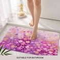 thumbnail image 3 of Pink Spring Floral Door Mat&nbsp;Indoor Outdoor Entrance, Non Slip Rug for Kitchen Bathroom Entryway Rug, Modern Oil Painted Daisy Botanical Washable Doormat Floor Mat 24x36 Inch, 3 of 8
