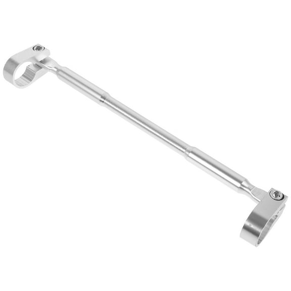 Soimiss Plated Silver Motorcycle Handlebar Extender Universal Balance Bar for Enhanced Control and Stable Riding Experience