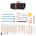 thumbnail image 2 of MesaSe 35pcs/set Clay Sculpting Tool Set DIY Craft Modeling Kit Portable Sculpture Shaping Smoothing Tool Set, 2 of 10