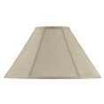 thumbnail image 2 of Cal Lighting SH-8101-17-CM 17 in. Vertical Piped Basic Coolie Shade, Champagne, 2 of 2