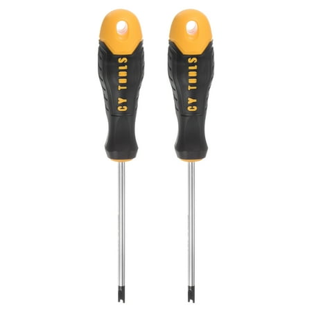

Uxcell Spanner Screwdriver 2.6mm Magnetic U Type Screw Driver 4 CRV Steel Shaft Anti Slip Handle 2 Pack