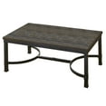 thumbnail image 5 of Steve Silver Ambrose Wood and Metal 48" Rectangle Coffee Table, Rustic Brown, 5 of 5