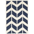 thumbnail image 2 of SAFAVIEH Cambridge Austyn Geometric Wool Area Rug, Navy/Ivory, 2' x 3', 2 of 6