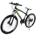 thumbnail image 1 of Bicicleta Deportiva CENTURFIT 21 Velocidades R26 Suspensión Freno de Disco Verde, 1 of 4