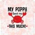 thumbnail image 4 of Inktastic My Poppy Loves Me Grandchild Boys or Girls Toddler T-Shirt, 4 of 5