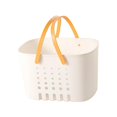 thumbnail image 4 of GUOOL Portable Shower Tote, Multipurpose Bin High Capacity Hollow Shower Yellow, 4 of 9