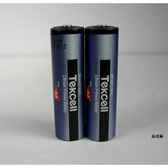 (2) Tekcell SB-AA11 14500 3.6V AA for 3.6V Lithium Battery - non Rechargeable