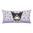 thumbnail image 1 of Almohada Jumbo Reversible Sanrio Kuromi 120 cm x 50 cm morado, 1 of 4