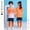 Patriotic Outfit July 4th Boys Summer Outfits-Orange, variant on Toddler Kids Sportswear Set Soccer Basketball Ping Pong Team Training Uniform Short Sleeve Sporty Clothing Suit