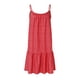 thumbnail image 3 of WILLBEST Vestidos Verano para Mujer Casual Floral Cuello Redondo Dobladillo con Volantes Tirantes Finos Vestido Corto sin Mangas Vestido de Playa Extra Grande, 3 of 3