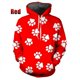 thumbnail image 3 of Nueva sudadera con capucha con estampado 3D de huellas de perro divertidas y a la moda para mujer y hombre, sudadera con capucha con personalidad creativa, sudadera informal de manga larga, 3 of 5