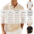 thumbnail image 3 of SOOMLON Short Sleeve Dress Shirts for Men Big and Tall Collared Shirt Breathable Work Shirt Summer Vacation Clothes, 3 of 5