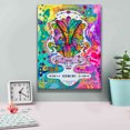 thumbnail image 4 of Epic Graffiti 'Gemini' by Dean Russo, Canvas Wall Art, 12"x16", 4 of 8