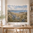thumbnail image 5 of Wildflower Meadow with Coastal Horizon in Calming Impressionist Style for Nature Lovers, Seascape Wall Art Housewarming Gift, Tapestry Wall Hanging for Living Room and Bedroom, 5 of 7