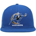 thumbnail image 2 of Men's Mitchell & Ness Blue Washington Wizards Hardwood Classics Snapback Hat, 2 of 5