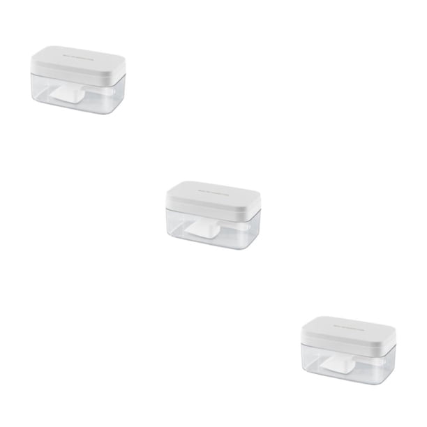 Bearachild Molde para cubitos de hielo, caja de almacenamiento con tapa, barra de cocina, prensa de un botón, bebida, cerveza, accesorio para Type1 NO1