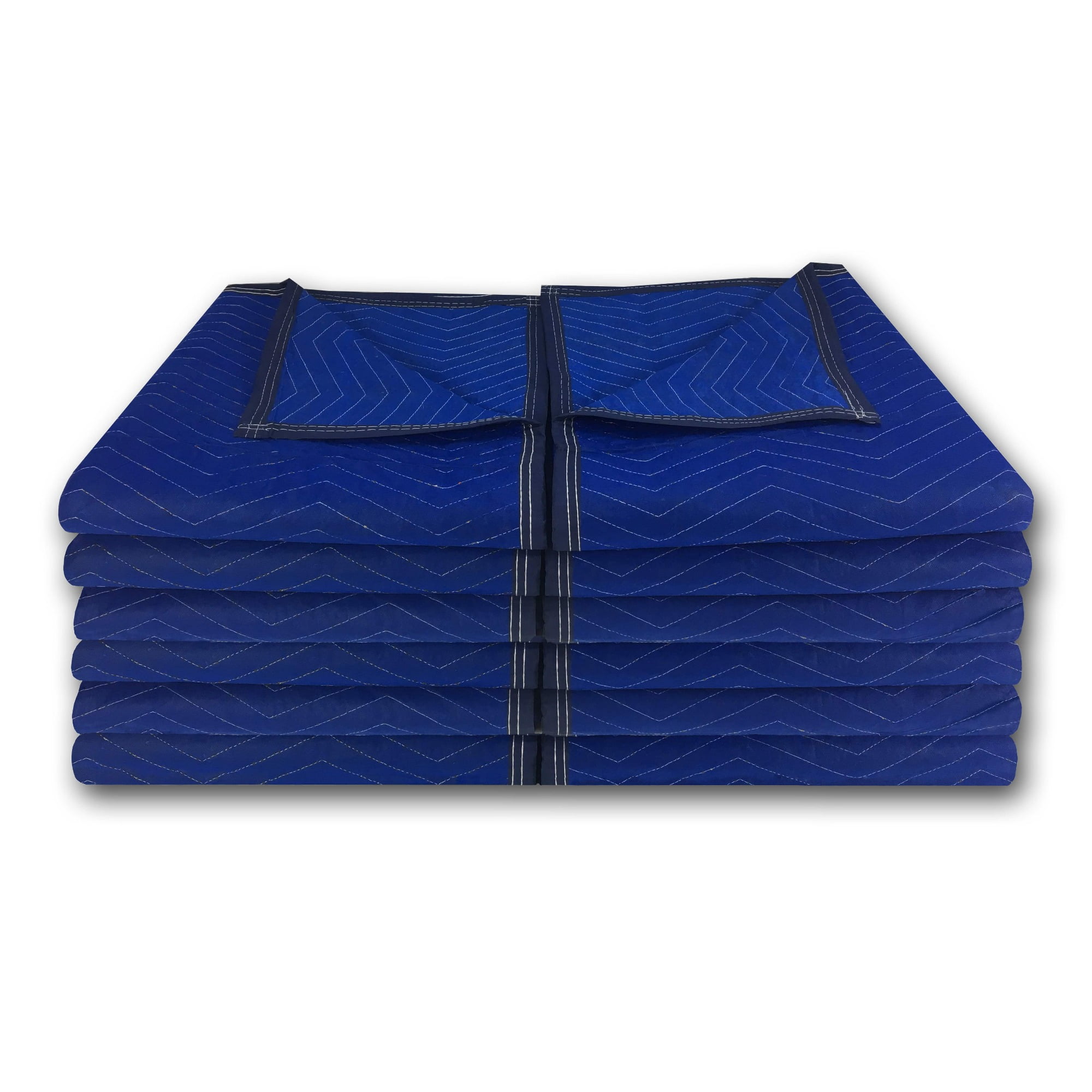 uBoxes Moving Blankets (12 Pack) 72x80" 43lbs Econo Professional Quilted Pads