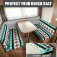 thumbnail image 2 of Uorisanigo RV Dinette Cushion Covers - Replacement Southwestern Aztec Tribal Sofa Furniture Covers for RV Camper - Portable Camper Accessories(1 Bench Cover & 1 Backrest Cover), 2 of 7