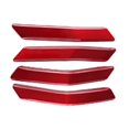 thumbnail image 4 of Tira protectora para puerta de coche DYNWAVEMX 4 Uds antichoque rojo DYNWAVEMX Tira protectora de puerta, 4 of 8