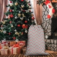 thumbnail image 4 of Christmas Sack – 28" X 20" Canvas Gift Bag with Drawstring, Full Print Polyester Santa Sack, Durable Reusable Xmas Gift Bag for Holiday, Party & Storage, 4 of 5