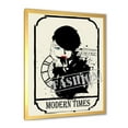 thumbnail image 2 of Designart 'Style Passion Life Fashion Woman VII' Vintage Framed Art Print, 2 of 4