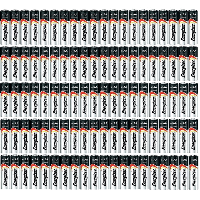 Batería Energizer AA Max Alkaline E91 100 unidades