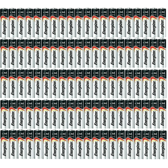 Batería Energizer AA Max Alkaline E91 100 unidades