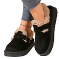 thumbnail image 7 of Snow Boots for Women PU Leather Anti-Slip Warm Fleece Lined Women's Winter Ankle Booties Waterproof Outdoor Boots Comfortable Shoes, 7 of 7