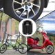 thumbnail image 5 of 8pcs Tyre Valve Caps, Plastic Car Tire Stem Dust Covers With Seal Ring For Suv, Motorbike, Trucks, Bike, 5 of 5