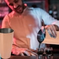 thumbnail image 4 of Cocktail Shaker, Rustproof Rose Gold Boston Shaker Easy To Clean  For Bartending, 4 of 8