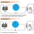 thumbnail image 4 of 2Pcs DC 12V/24V Metal Latching Push Button Switch 4 Pin Car RV Truck Boat SPDT ON/OFF Switch Waterproof Self-Locking Round, 4 of 4
