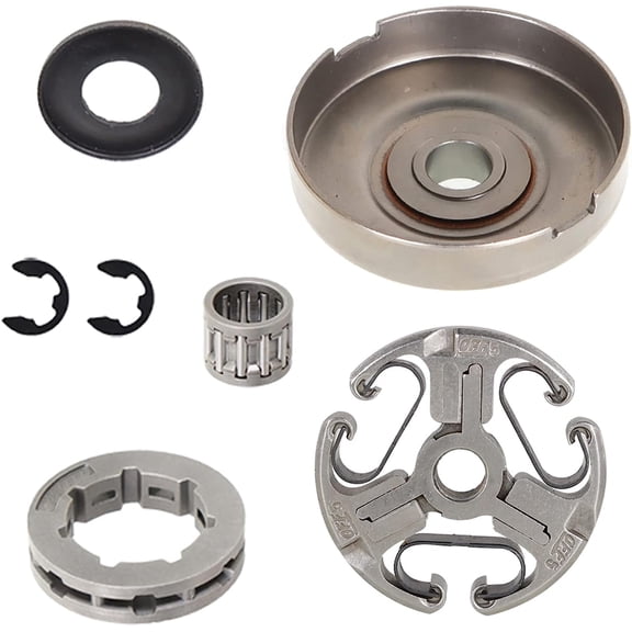 waltyotur Clutch Drum Sprcoket Teeth 7 Kit Replacement for Husqvarna 365 372 X-Torq Chainsaw