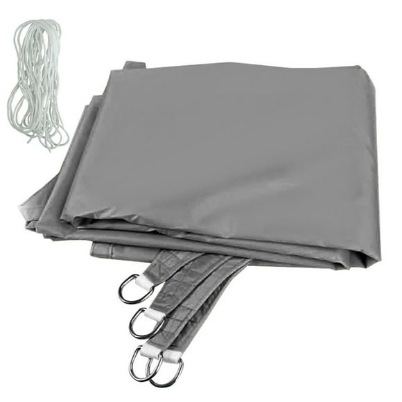 kurtrusly Outdoor Canopy Folding Sunshade Sail Waterproof Portable Tent for Garden Yard Balcony Deck, Orange, 4x4x4m