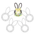 thumbnail image 2 of Metal Frame Linear Easter Flower Garden Tinsel Easter DIY Craft, 2 of 5