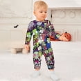 thumbnail image 3 of Invader Zim Baby Onesie Romper Footless Infant Long Sleeve Jumpsuit for Boys Girls, 3 of 8