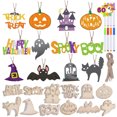 thumbnail image 2 of Jollyboom Halloween Horrors Movie Birthday Party Decorations Happy Birthday Banner Cake Topper Telephone Ghost Banner Garland Latex Balloons For Birthday Party Decor Supplies I.705389024 2 of 11