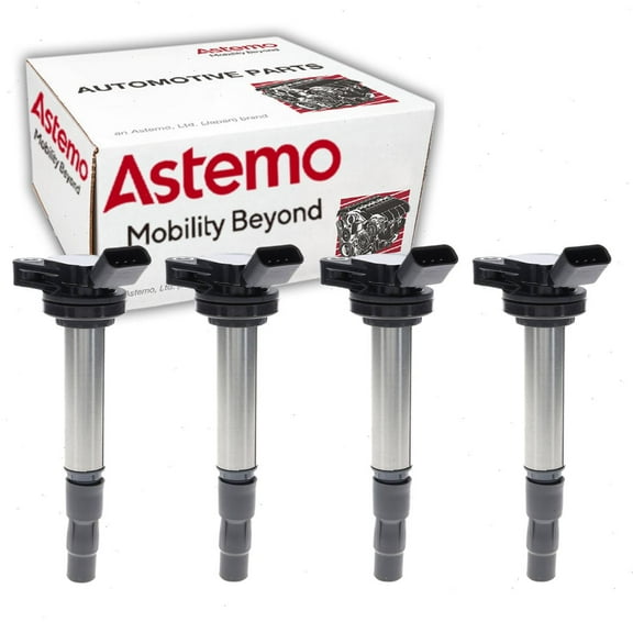 4 pc Hitachi Ignition Coils compatible with Toyota Corolla 1.8L L4 2009-2019