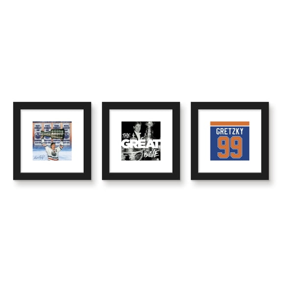 Gallery Pops Wayne Gretzky - The Great One Wall Art Bundle (3-Pack)