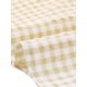 thumbnail image 5 of INSPIRAR CHIC Blusa de Mujer de Verano con Cuello Cuadrado y Mangas Cortas de Gingham S Albaricoque Blanco, 5 of 6
