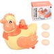 thumbnail image 1 of Juguete eléctrico para caminar, gallina, pato, huevos ponedores, con luces, sonido, música para niños, niñas, 1 of 7
