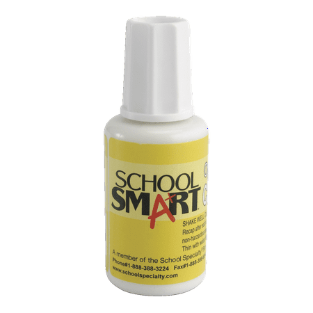 School Smart Fast Dry Correction Fluid,
