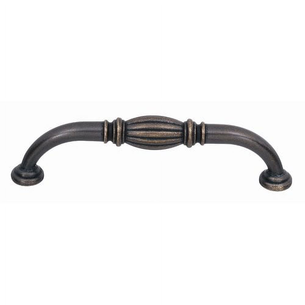 Tuscany 4" Center Arch Pull, Satin Nickel