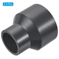 thumbnail image 3 of Uxcell Reducer Pipe Fitting Straight Socket Coupling Connector, Grey 2.5x1.6" 3, 3 of 5