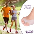 thumbnail image 4 of Beaut Bunion Corrector Gel Toe Separator Bunion Pads Silicone Bunion Splint for Hallux Valgus Bunion Relief and Hammer Toe Relief with Forefoot Cushion Pad (1 Pair), 4 of 7