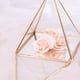 thumbnail image 5 of 3X Joyero de Cristal Caja Decorativa GeoméTrica Dorada Soportes de Anillo de PiráMide de Cristal GeoméTrico para Regalo de CumpleañOs de Boda S, 5 of 7