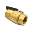 thumbnail image 3 of Interstate Pneumatics VB12 Brass Ball Valve 3/4" x 3/4" NPT Female, WP 600 PSI, 3 of 5