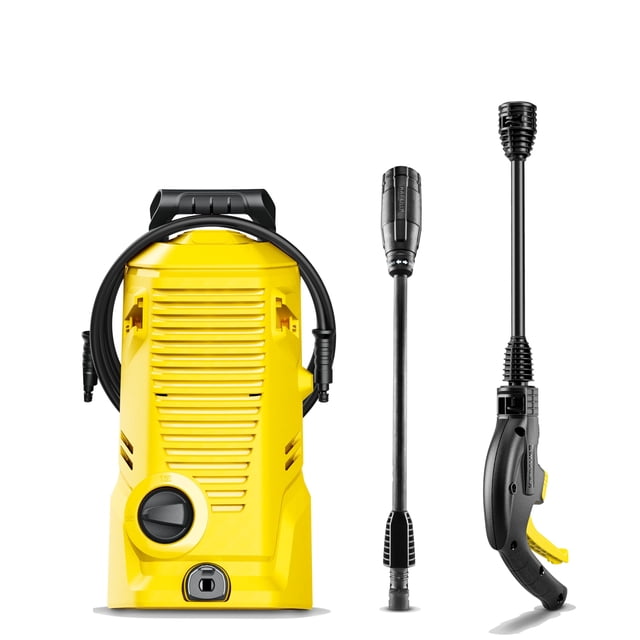 Hidrolavadora Kärcher K 1, máx. 1,45 GPM, pistola pulverizadora con gatillo y varilla pulverizadora Vario Power, para autos, motos, terrazas, entradas de vehículos, revestimientos, patios, máx. 2000 P